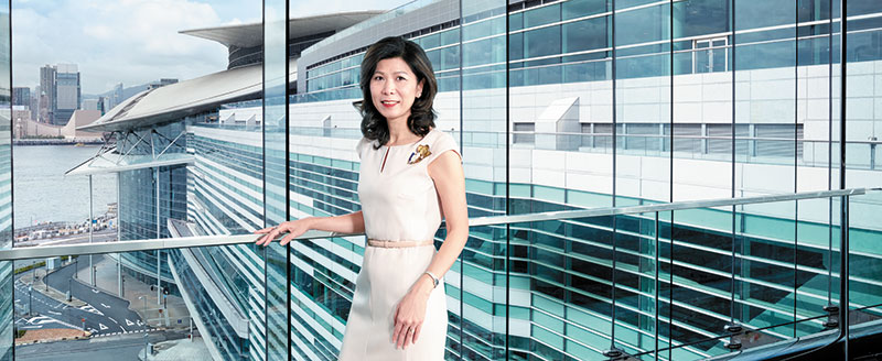 Monica Lee-Müller, Managing Director Hong Kong Convention and Exhibition Centre (Management) Ltd.