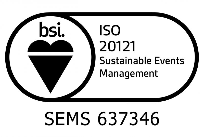 ISO 20121 logo ISO 20121 logo
